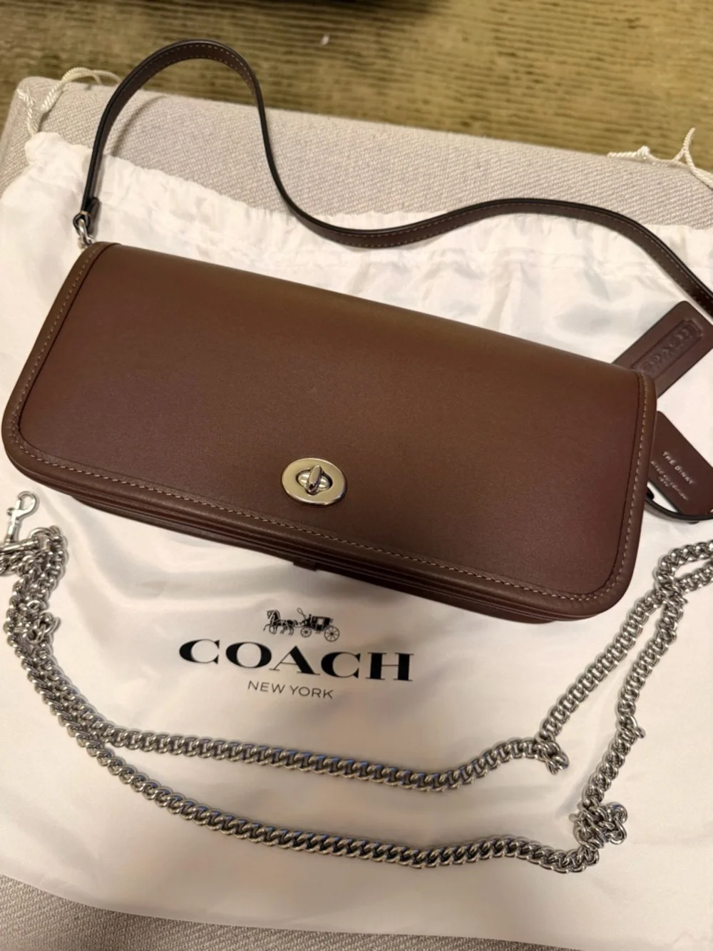 Coach Dinky in Maple with Silver Hardware (are-Issue) - Picture 1 of 7